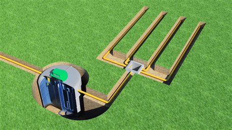 septic tank distribution box and lateral line diagram|how to locate septic lines.